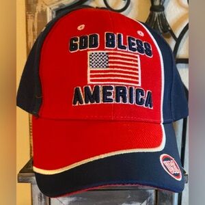 HAT GOD BLESS AMERICA 
SIZE MEMS LARGE